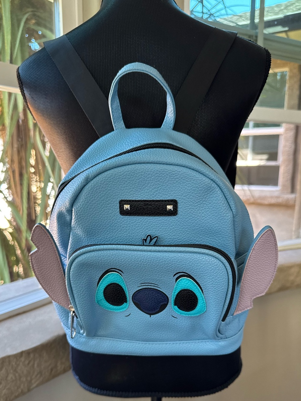 Disney Lilo & Stitch Faux Leather 3D Mini Backpack